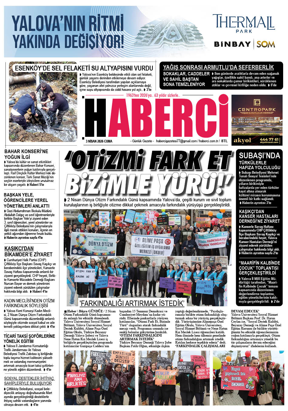 Günlük Gazete Manşeti