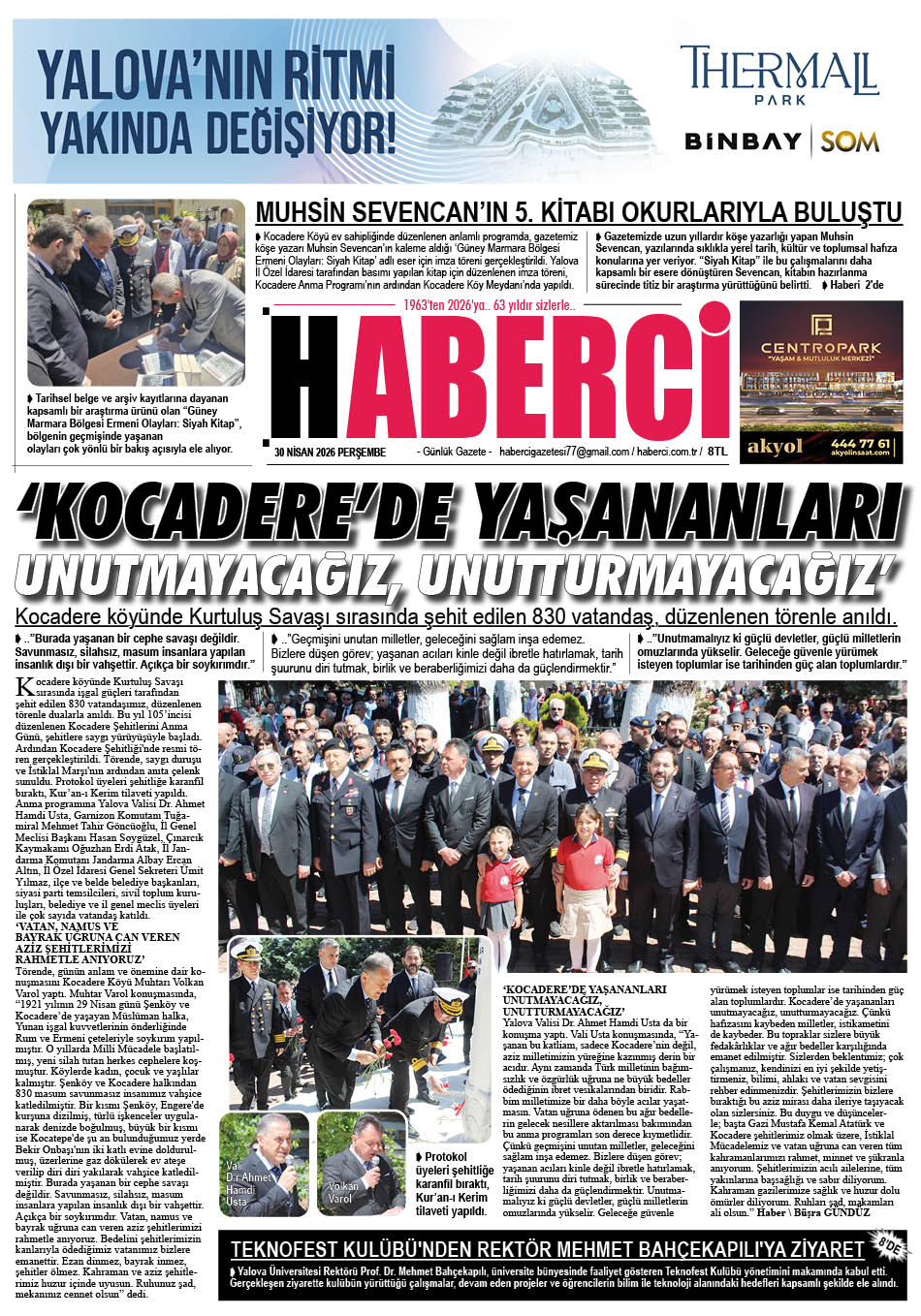 Günlük Gazete Manşeti